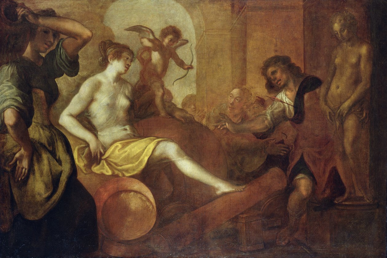 Venus i Pygmalions værksted, 1639 af Mattaeus Gundelach
