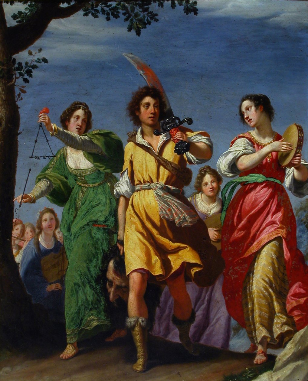 Davids triumf, 1610. af Matteo Rosselli