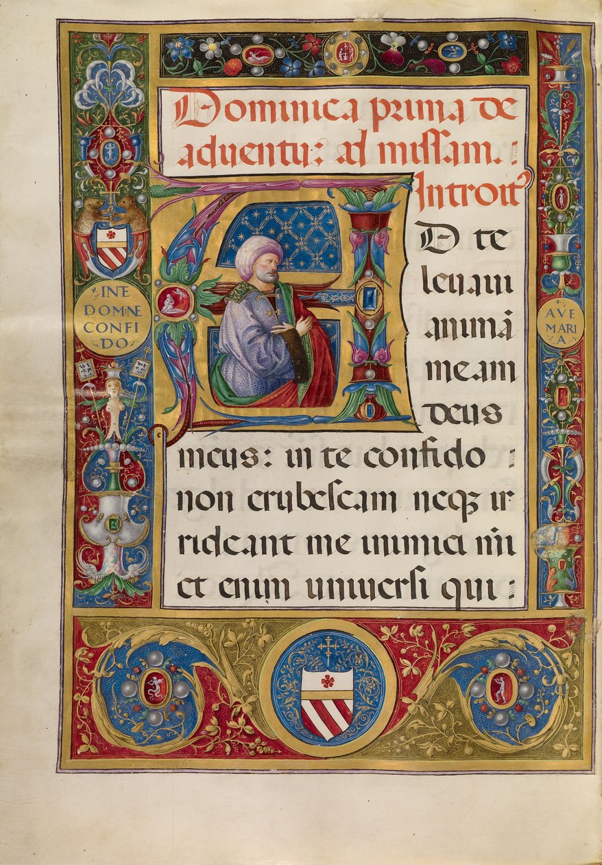 Indledende A. af Matteo da Milano