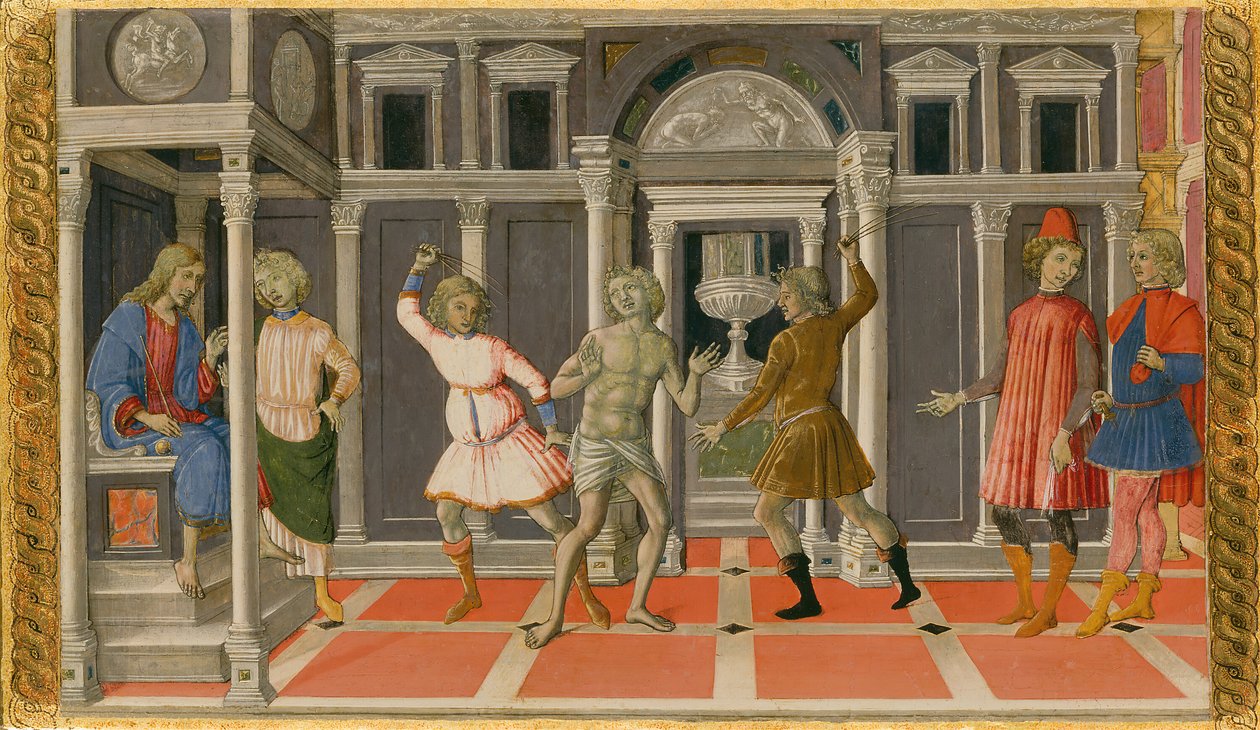 Drømmen om Sankt Hieronymus, 1476. af Matteo di Giovanni