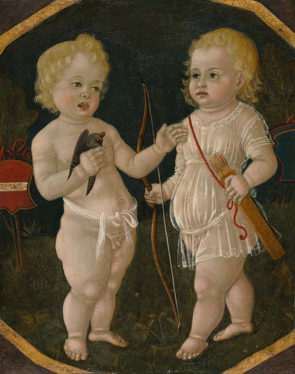To putti af Matteo di Giovanni