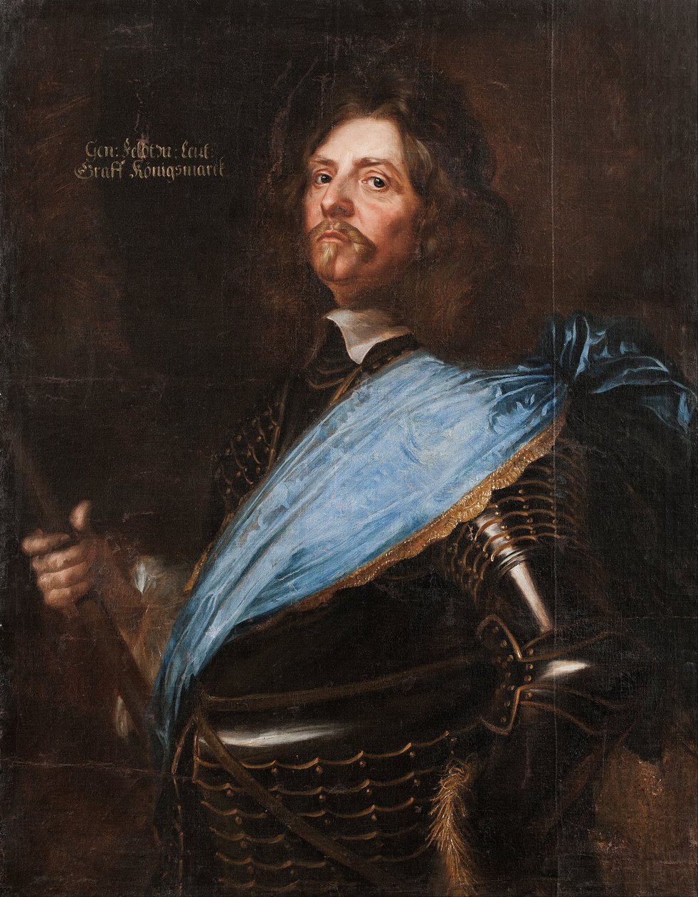 Hans Christoffer von Königsmarck (1600 - 63) af Matthaus Merian