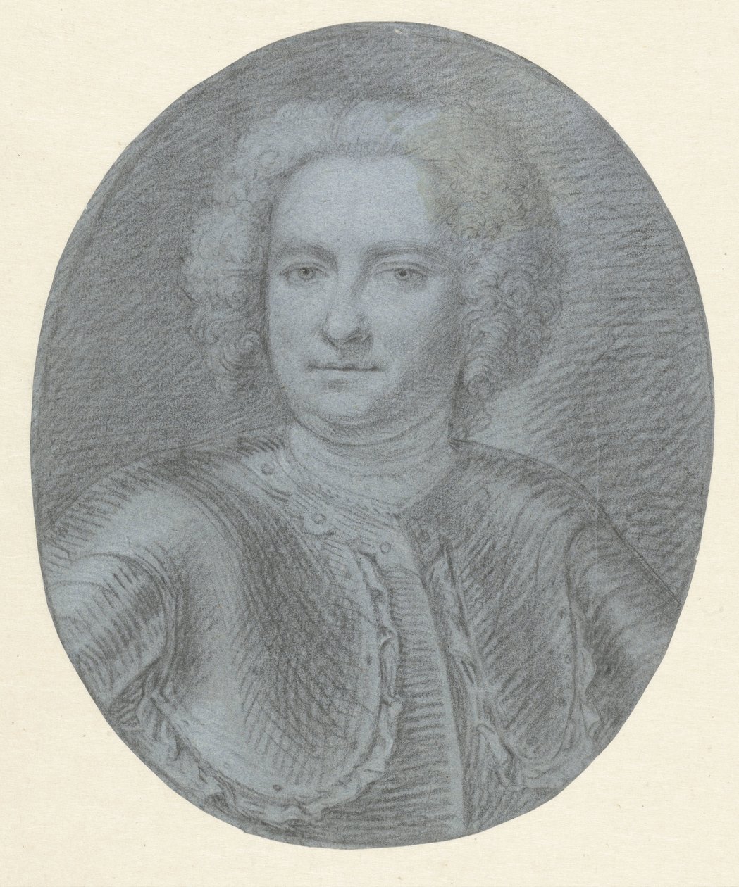 Portret af Michiel Samuel de Mestral af Mattheus Verheyden