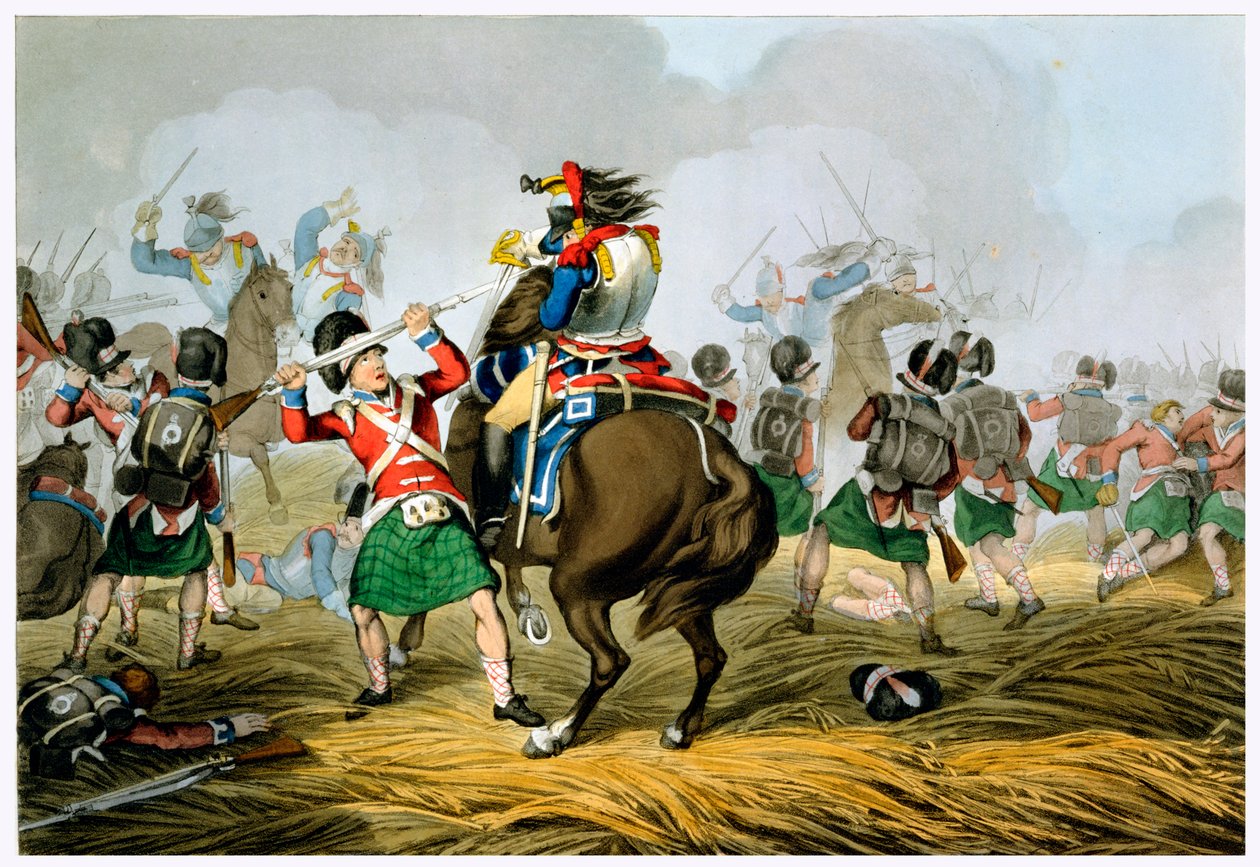 Slaget ved Waterloo, 1815 1817 af Matthew Dubourg