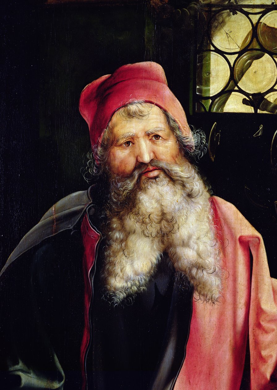 Detalje af Sankt Antonius fra Isenheim-altertavlen, ca. 1512-16, olie på panel af Matthias Grünewald