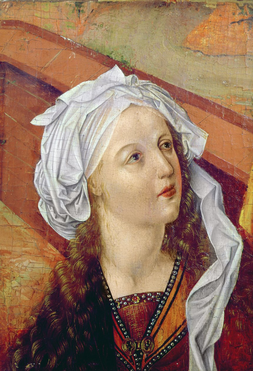 Saint Mary-Magdalene, ca. 1479 (olie på træ) af Matthias Grünewald