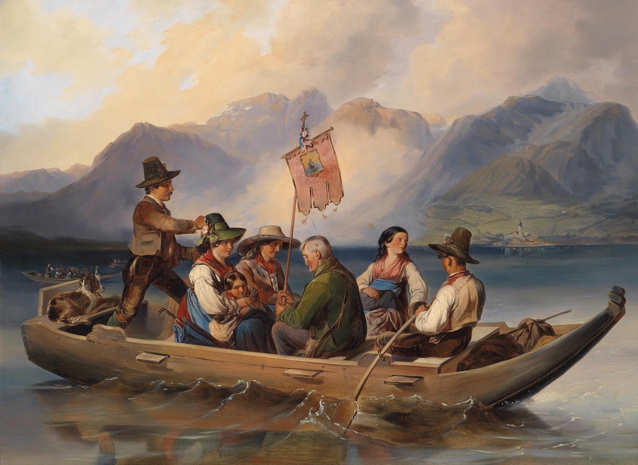Kryds ved Wolfgangsee af Matthias Ranftl
