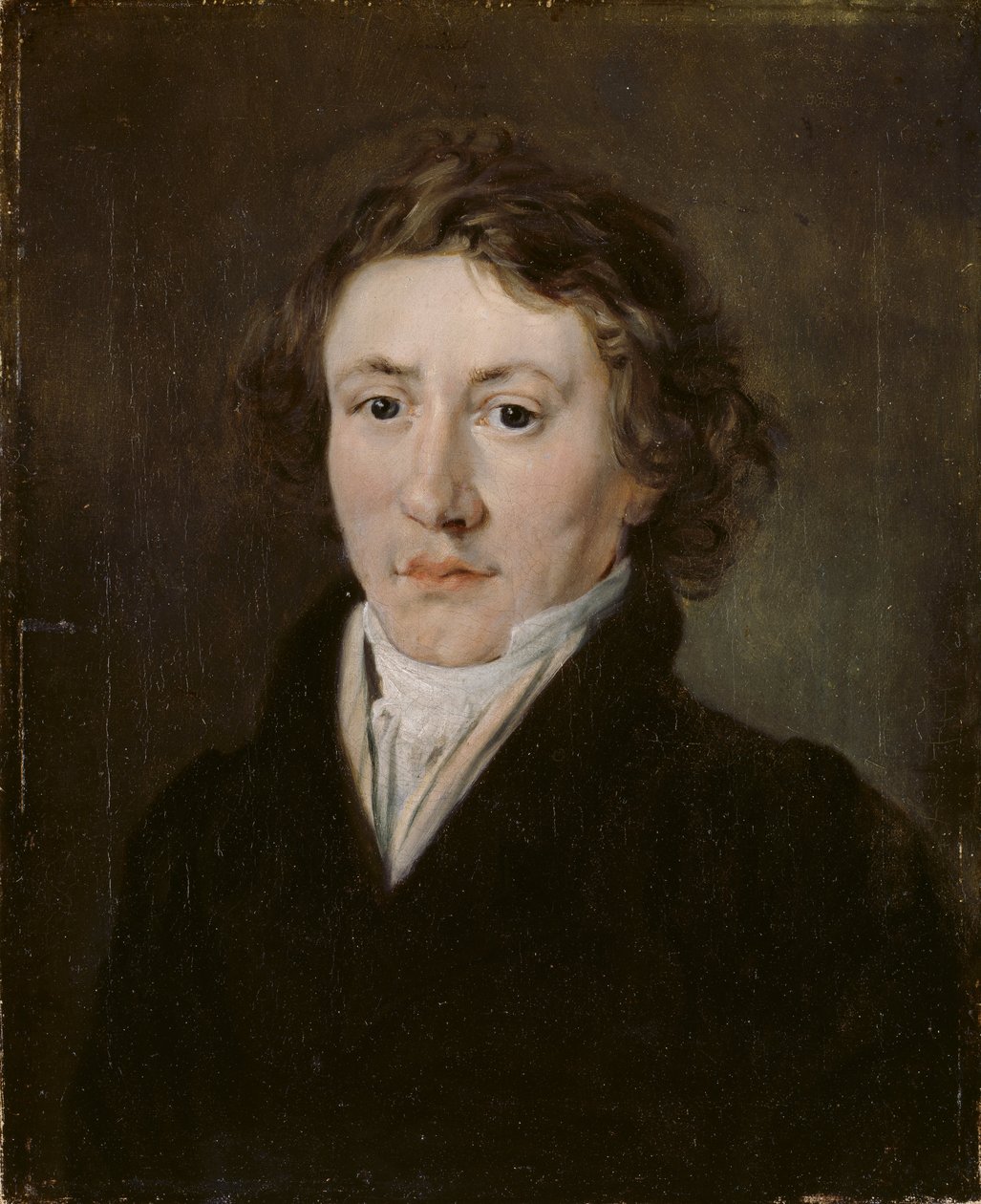 Portræt af læge Christian August Egeberg af Matthias Stoltenberg