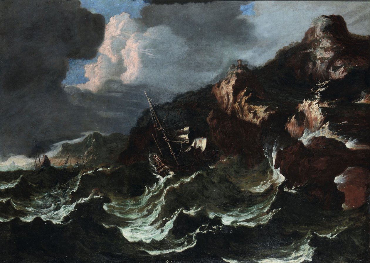 Havstorm af Matthieu van Plattenberg
