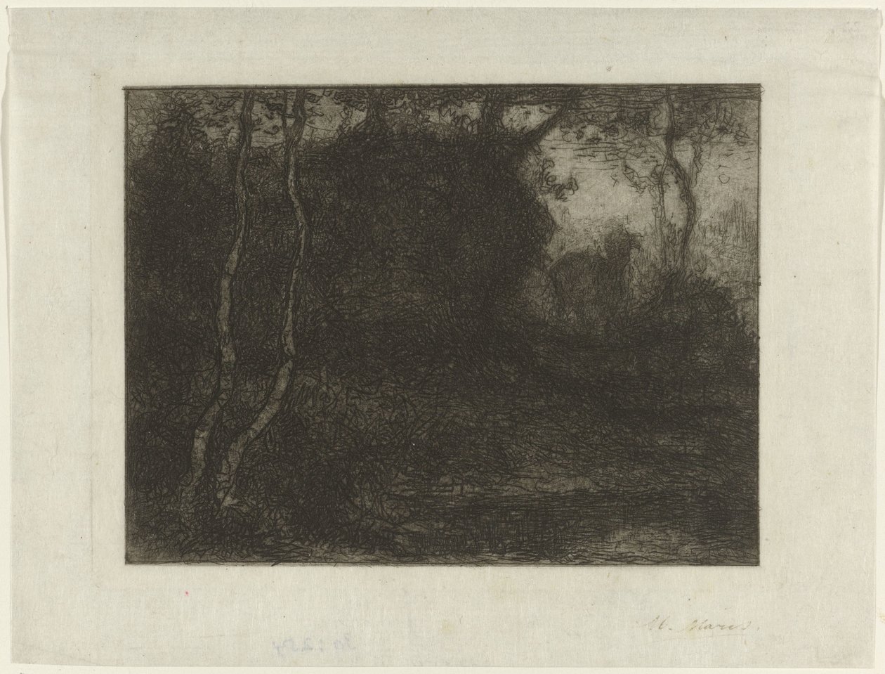 Skov med barn af Matthijs Maris