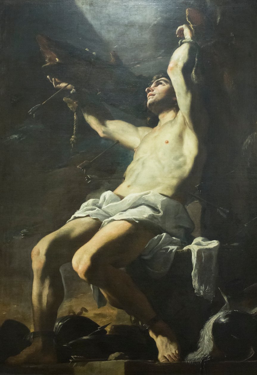 Sankt Sebastian af Mattia (1613 99) Preti