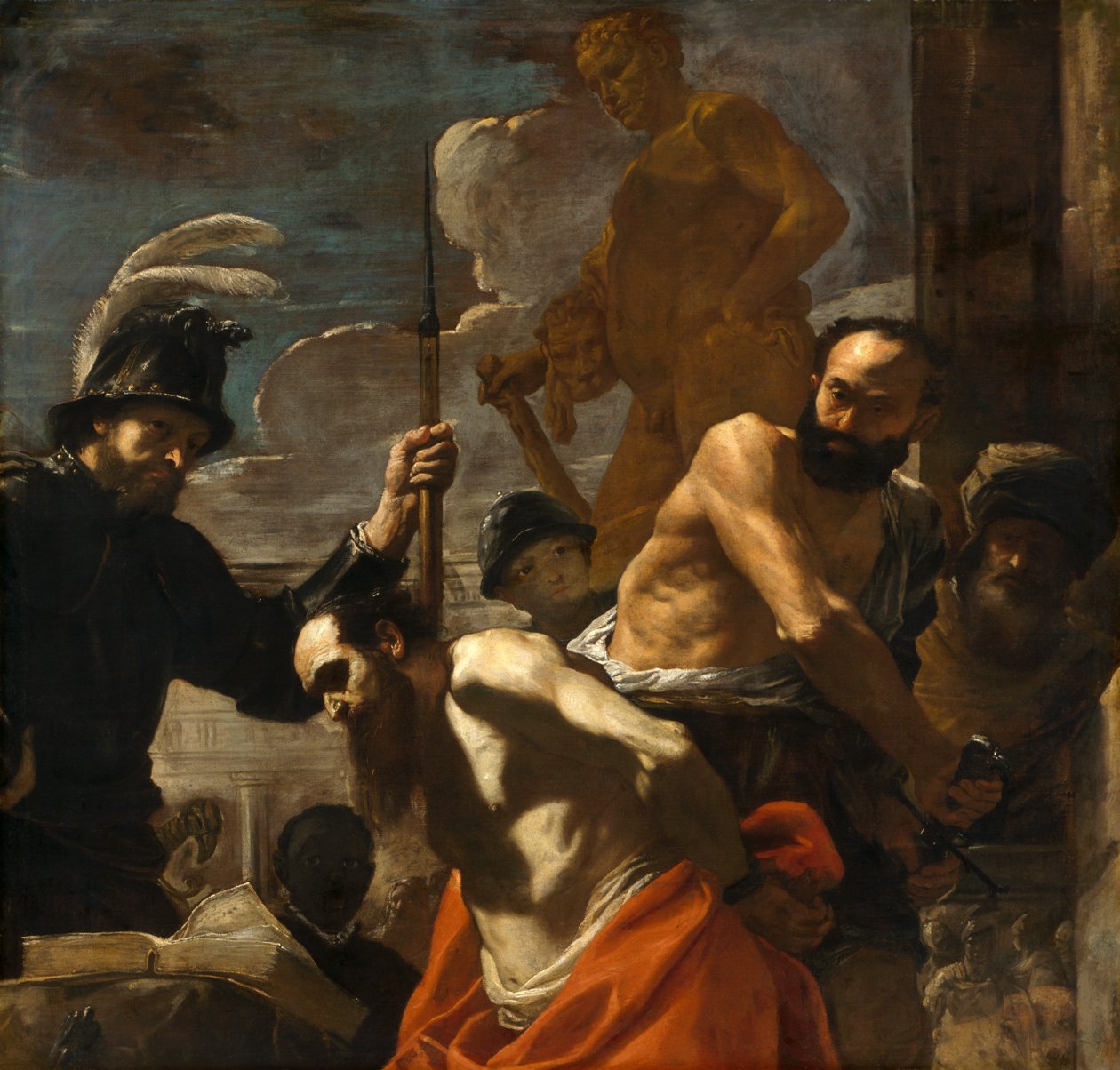 Sankt Pauls martyrium, ca. 1656-59 af Mattia Preti
