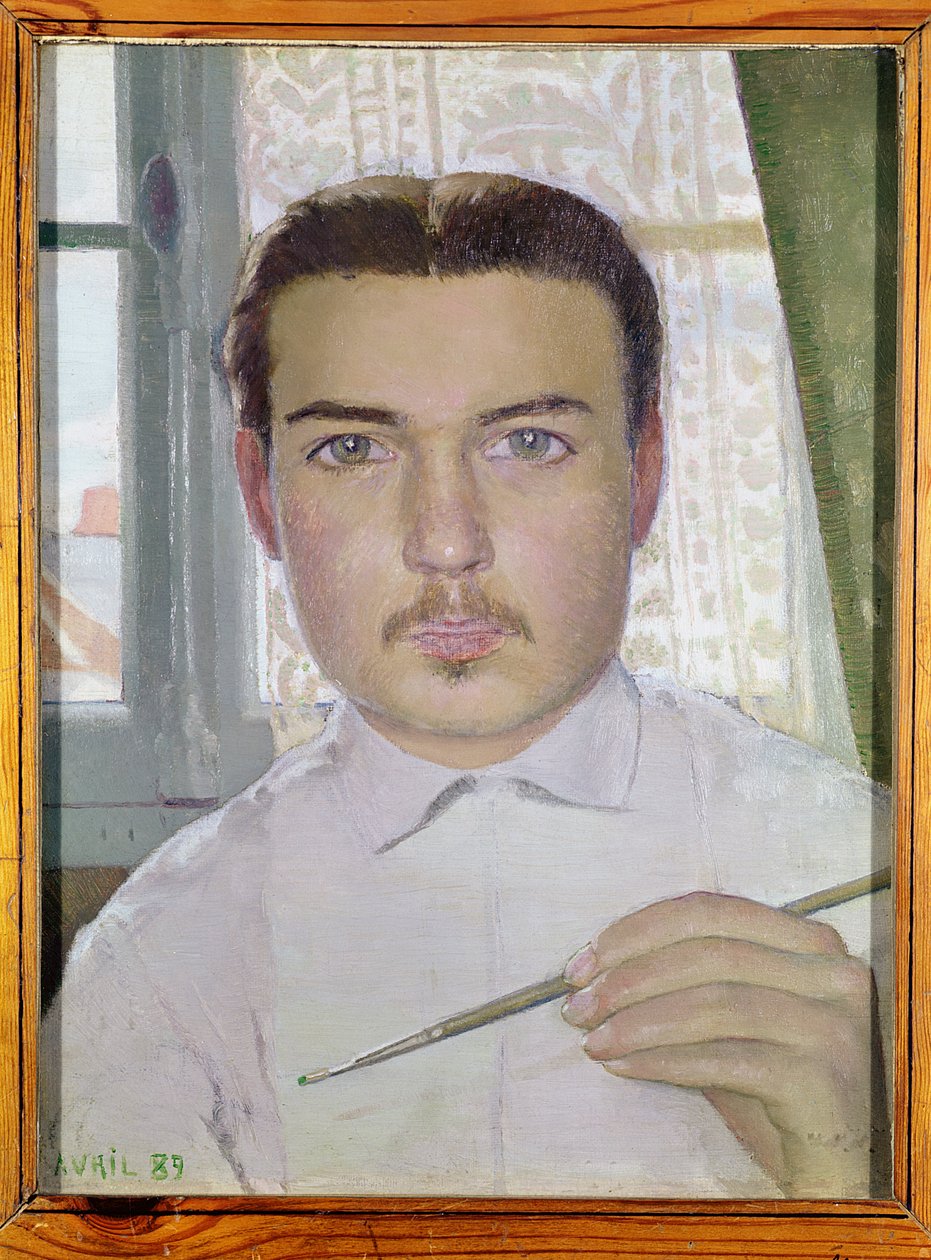 Selvportræt 18. april 1889 af Maurice Denis
