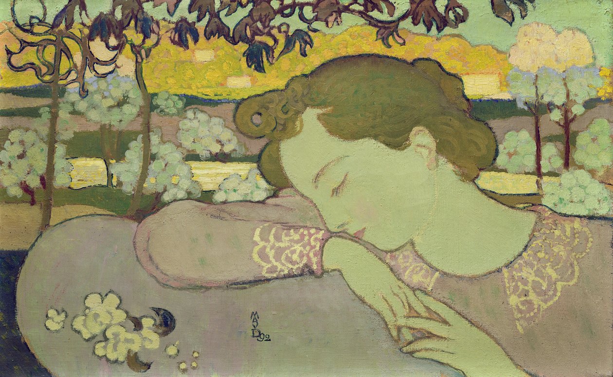 Sovende kvinde, 1892 af Maurice Denis