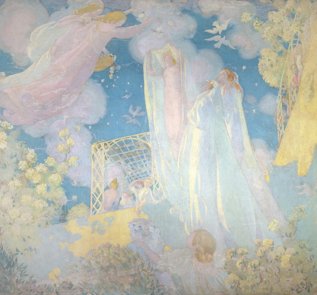 Forår, 1896 af Maurice Denis