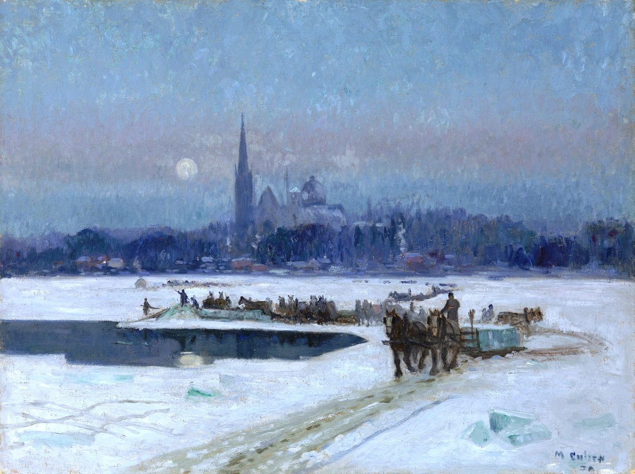 Isskærere, Longueuil af Maurice Galbraith Cullen