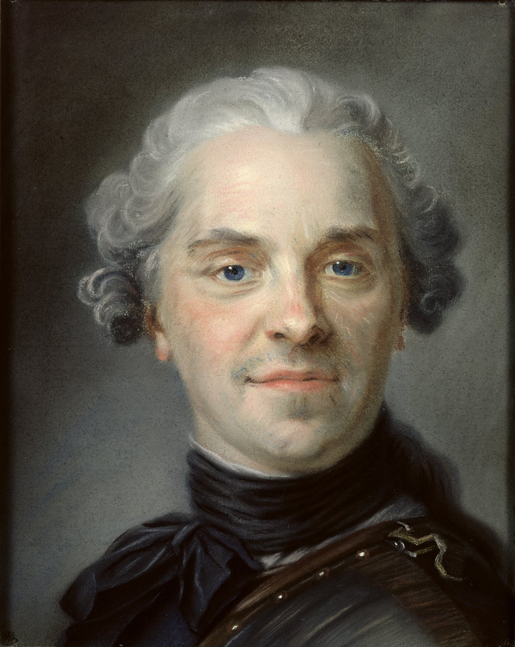 Portræt af Maurice, greve af Sachsen (1696-1750) 1747 (pastel) af Maurice Quentin de La Tour