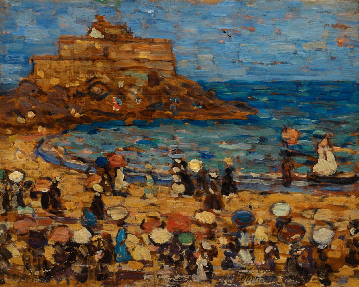 Havlandskab – St. Mâlo af Maurice Brazil Prendergast