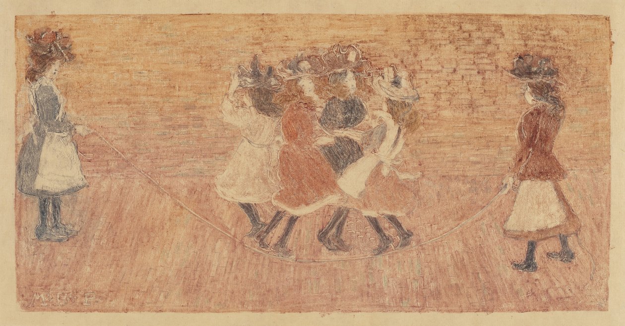 Sjippetov, 18921895. af Maurice Brazil Prendergast