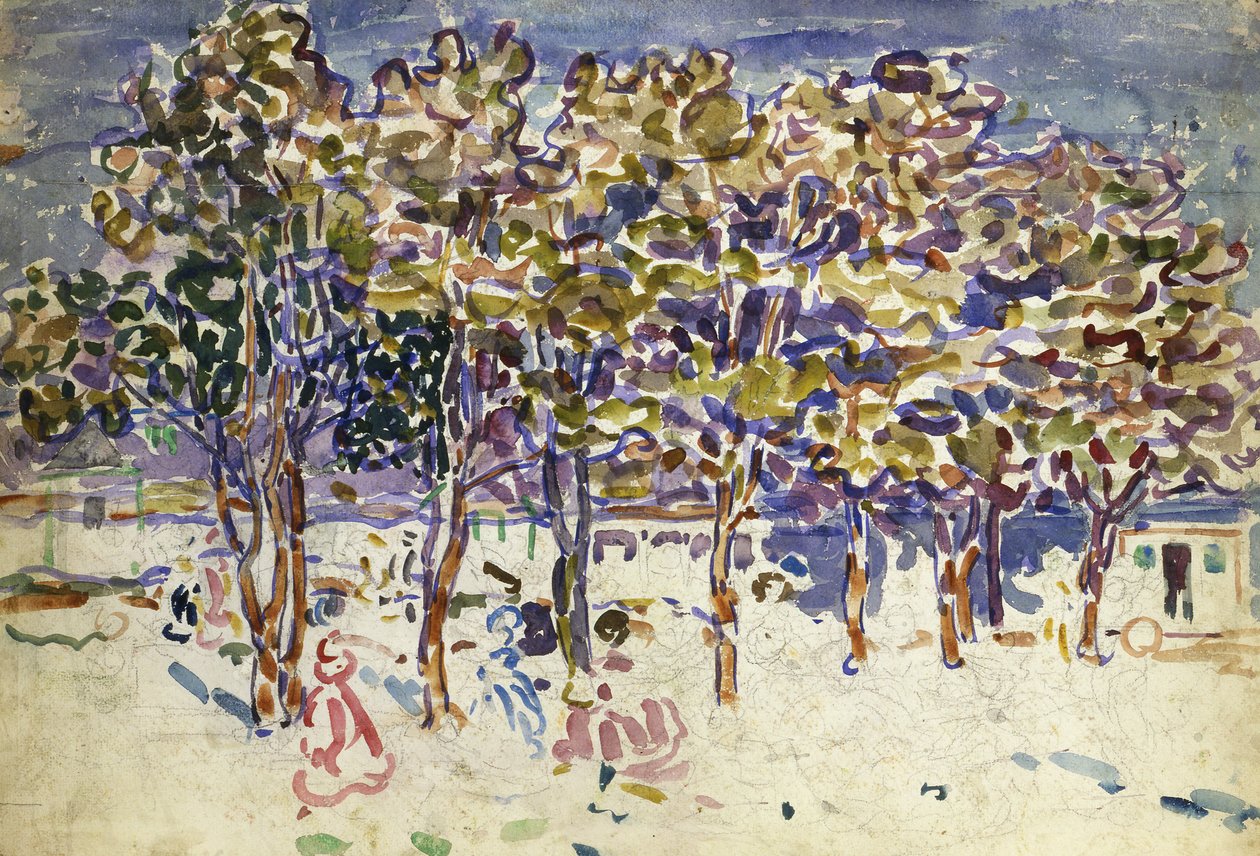 Træer, 1918. af Maurice Brazil Prendergast