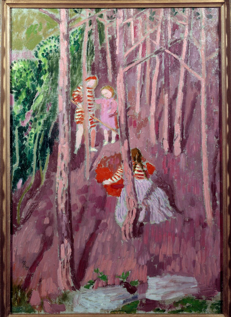 Børn i Silencios skov af Maurice Denis