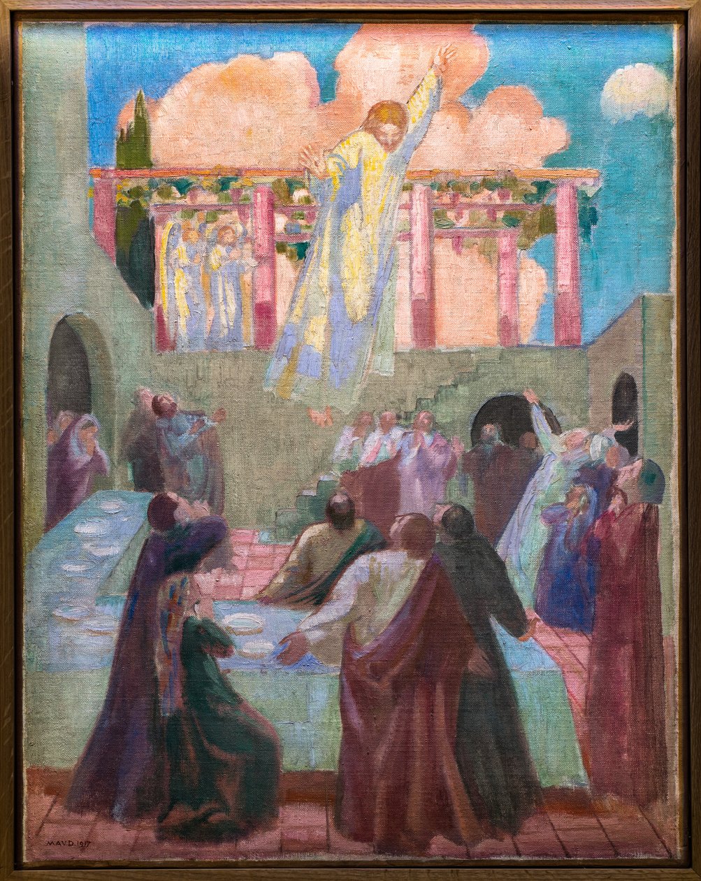 Kristus viser sig for apostlene af Maurice Denis