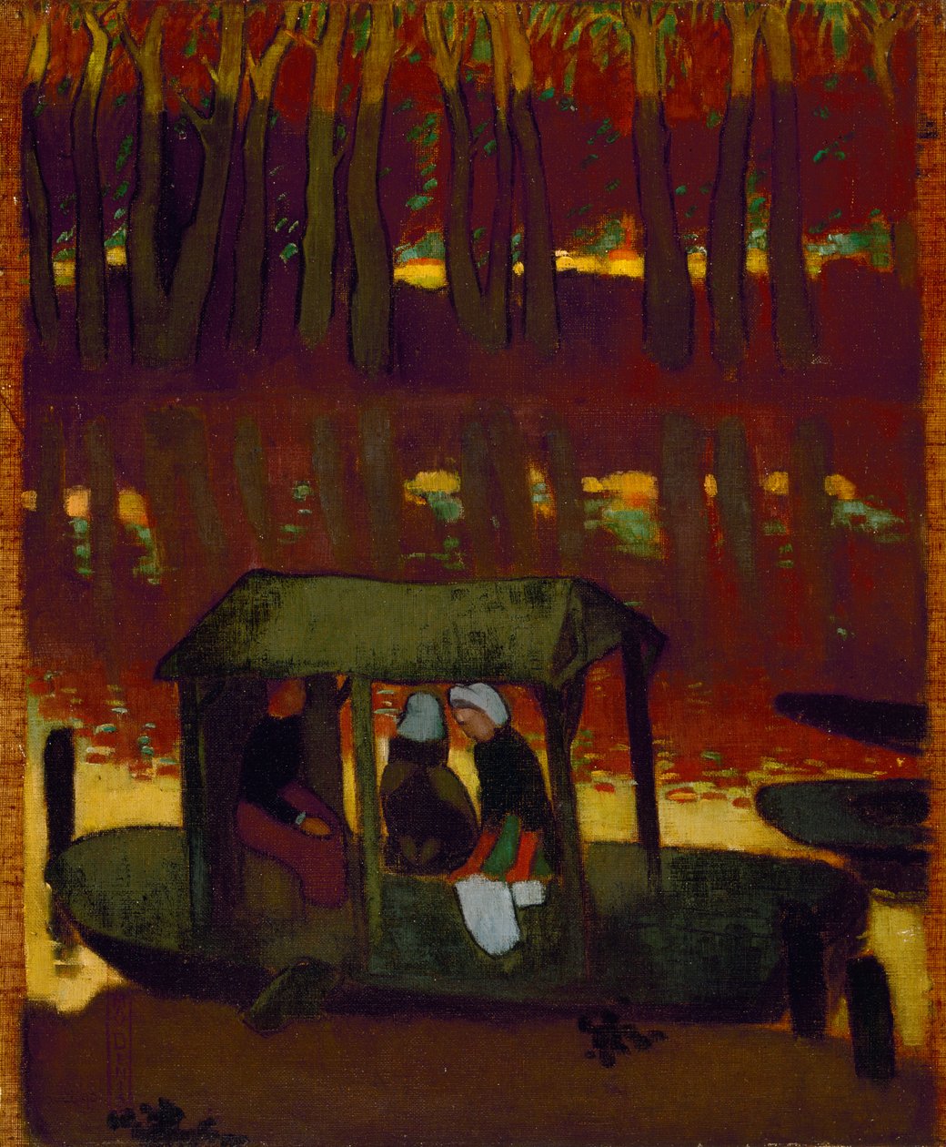 Aftenminde I, 1890 af Maurice Denis