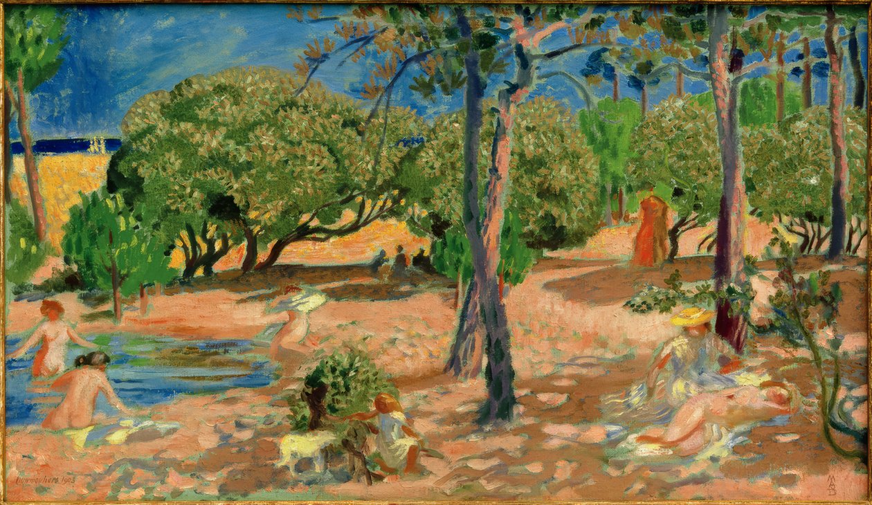Sommerdag på Noirmoutier Island af Maurice Denis