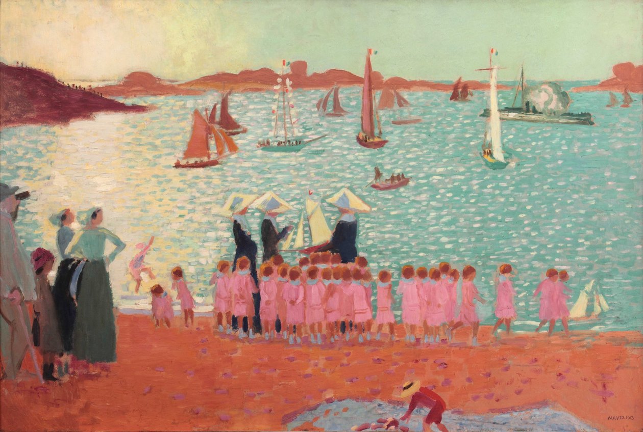 Sommerlejr, 1913. af Maurice Denis