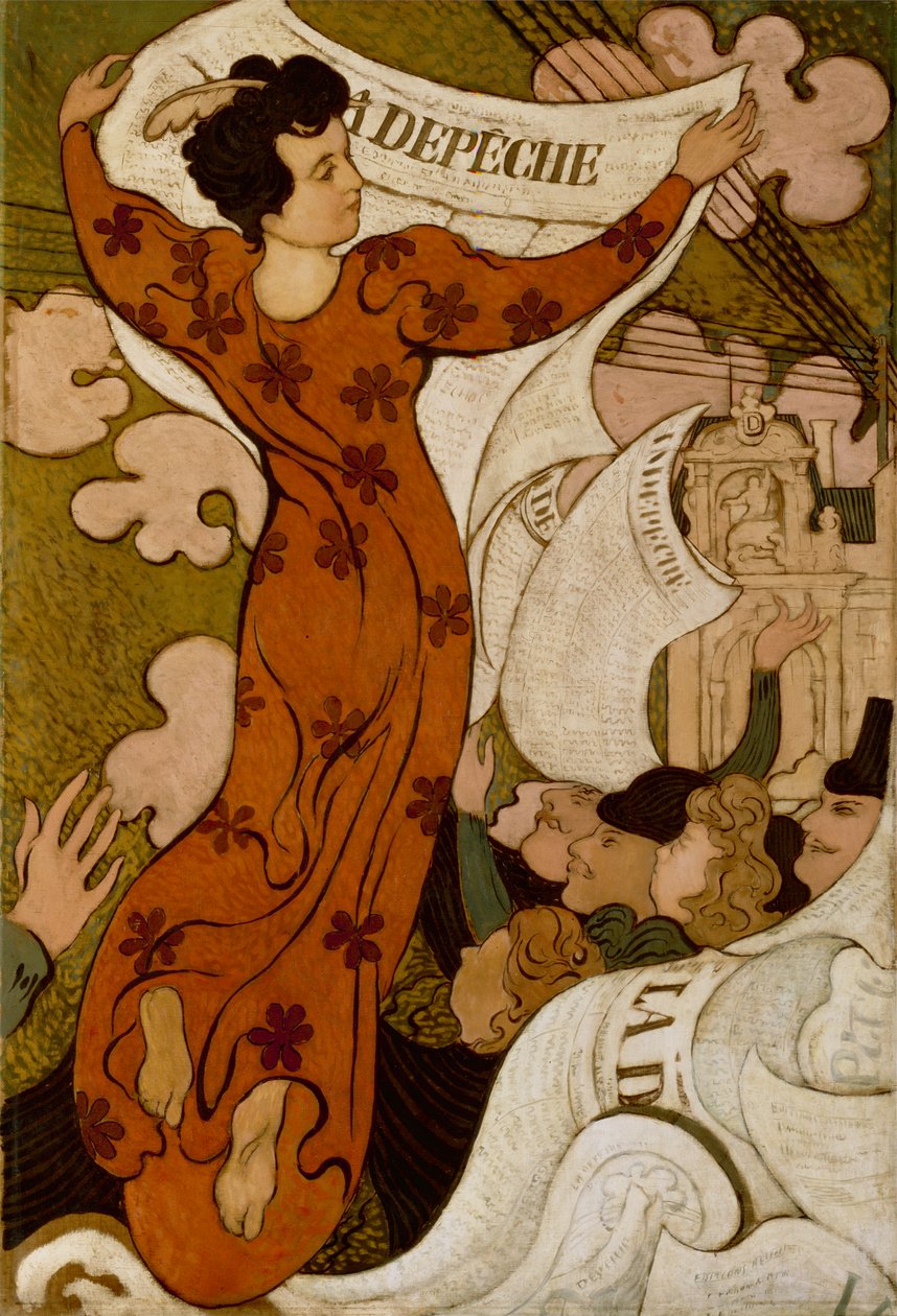 Toulouse-udsendelsen, 1892 af Maurice Denis