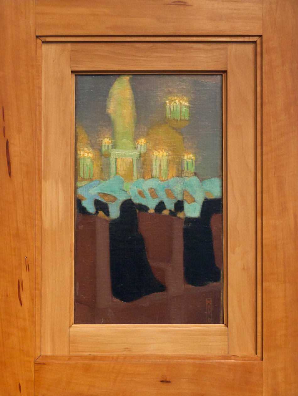 Morgenmesse (nonner i bøn) af Maurice Denis