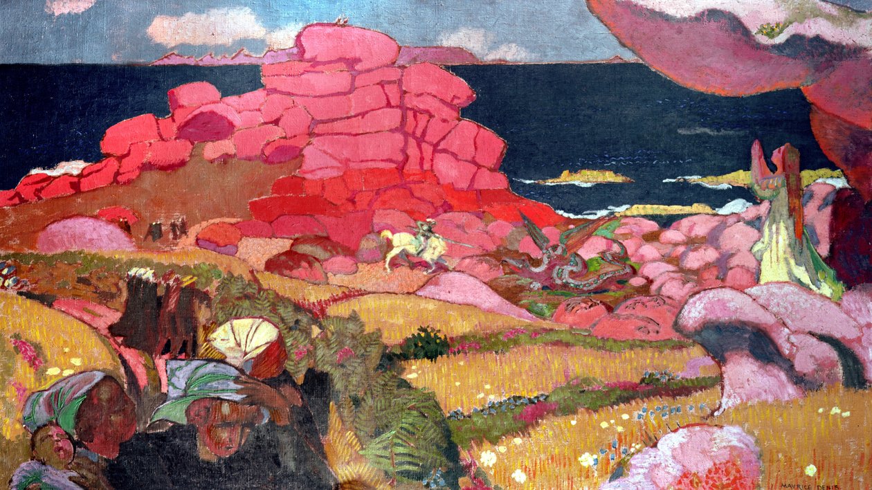 St. George og dragen af Maurice Denis
