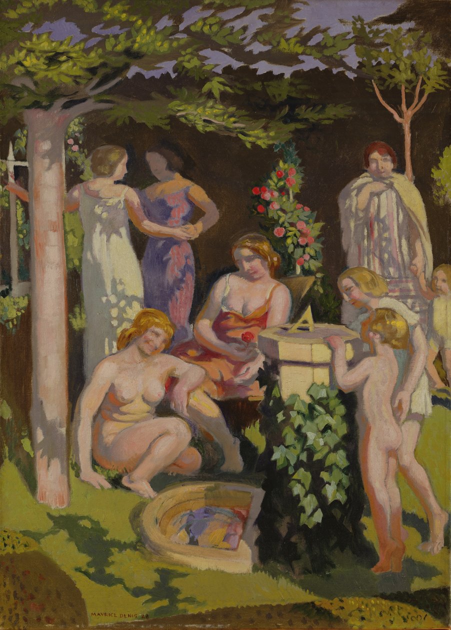 Solskiven, 1928 af Maurice Denis