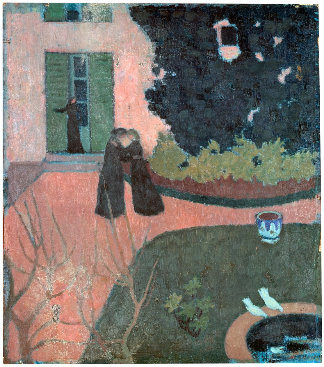 Besøget, c1892-1893. af Maurice Denis