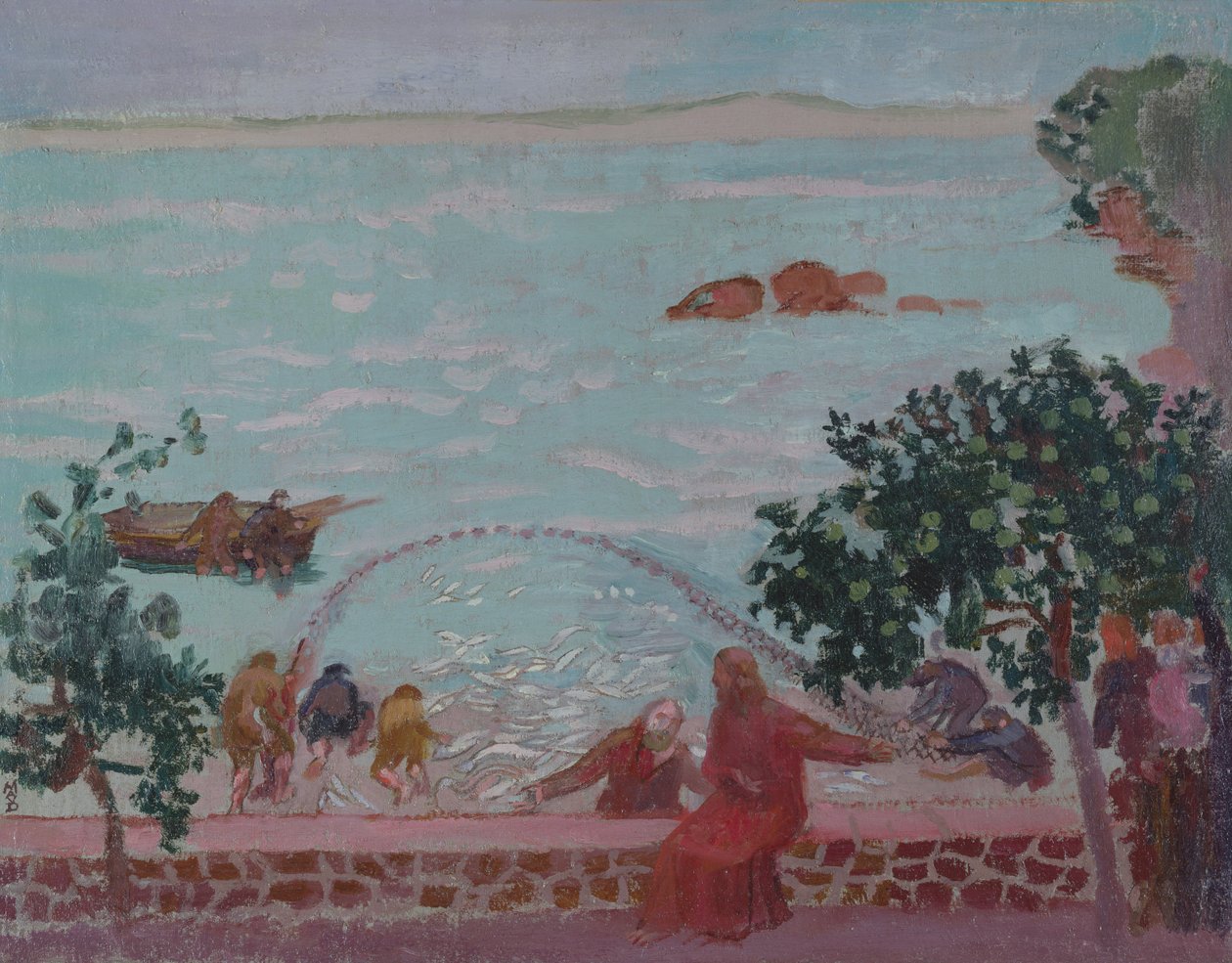 Det mirakuløse træk af fisk, ca. 1910 af Maurice Denis