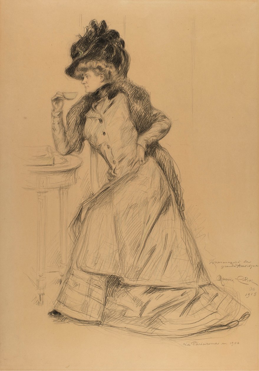 La Parisienne i 1906 af Maurice Eliot