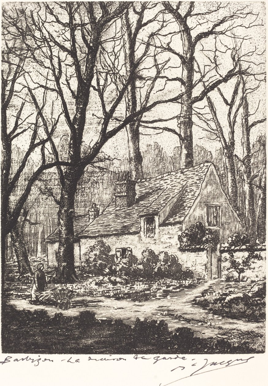 Barbizon: Vagthuset af Maurice Jacque