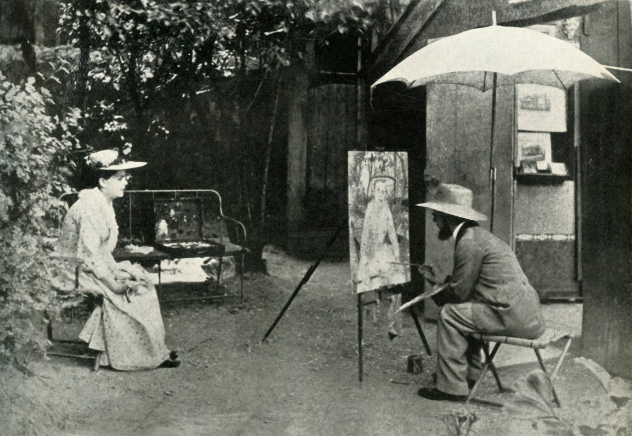 Toulouse-Lautrec maleri Berthe den døve, 1890, 1947. af Maurice Joyant