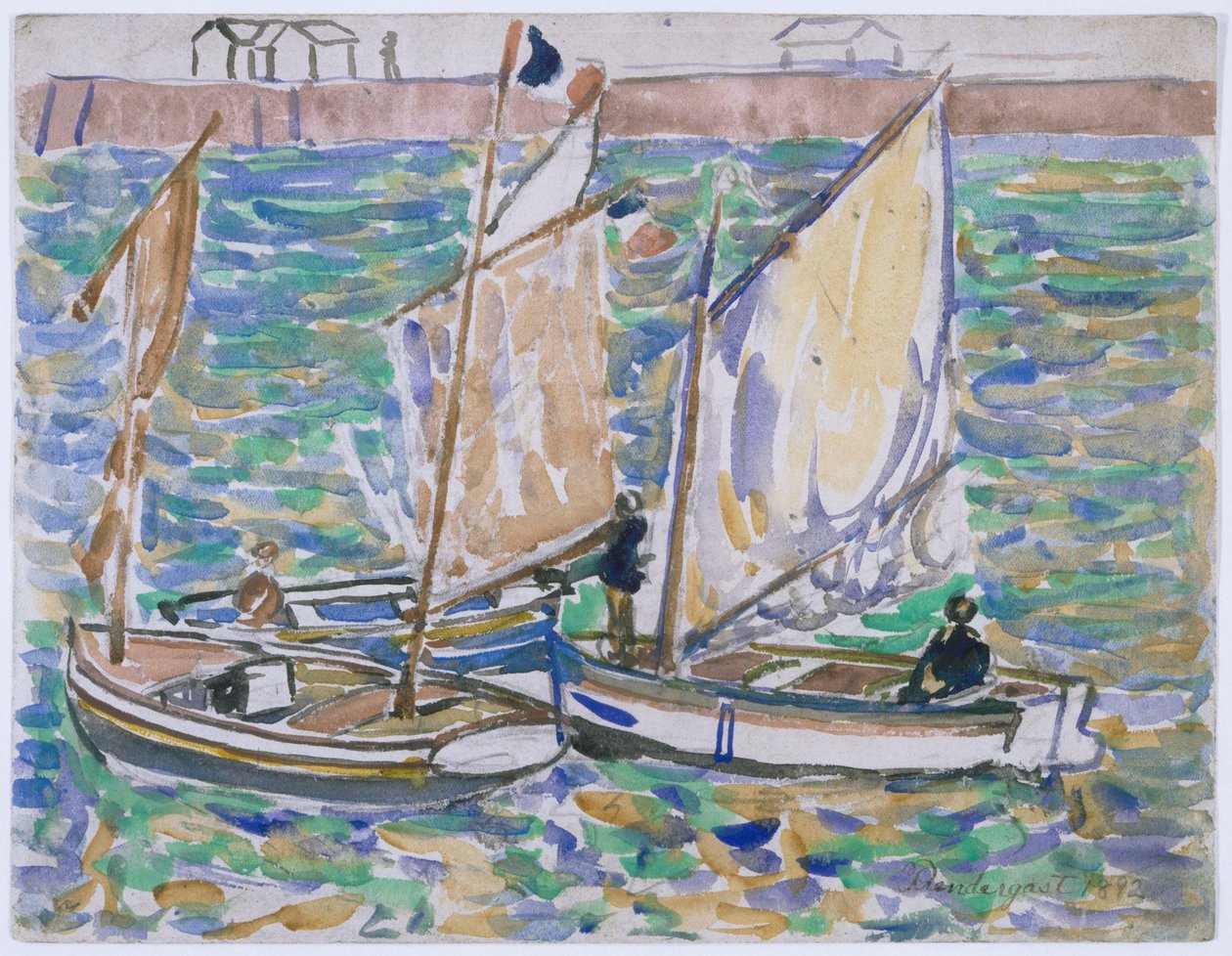 St. Lille af Maurice Brazil Prendergast
