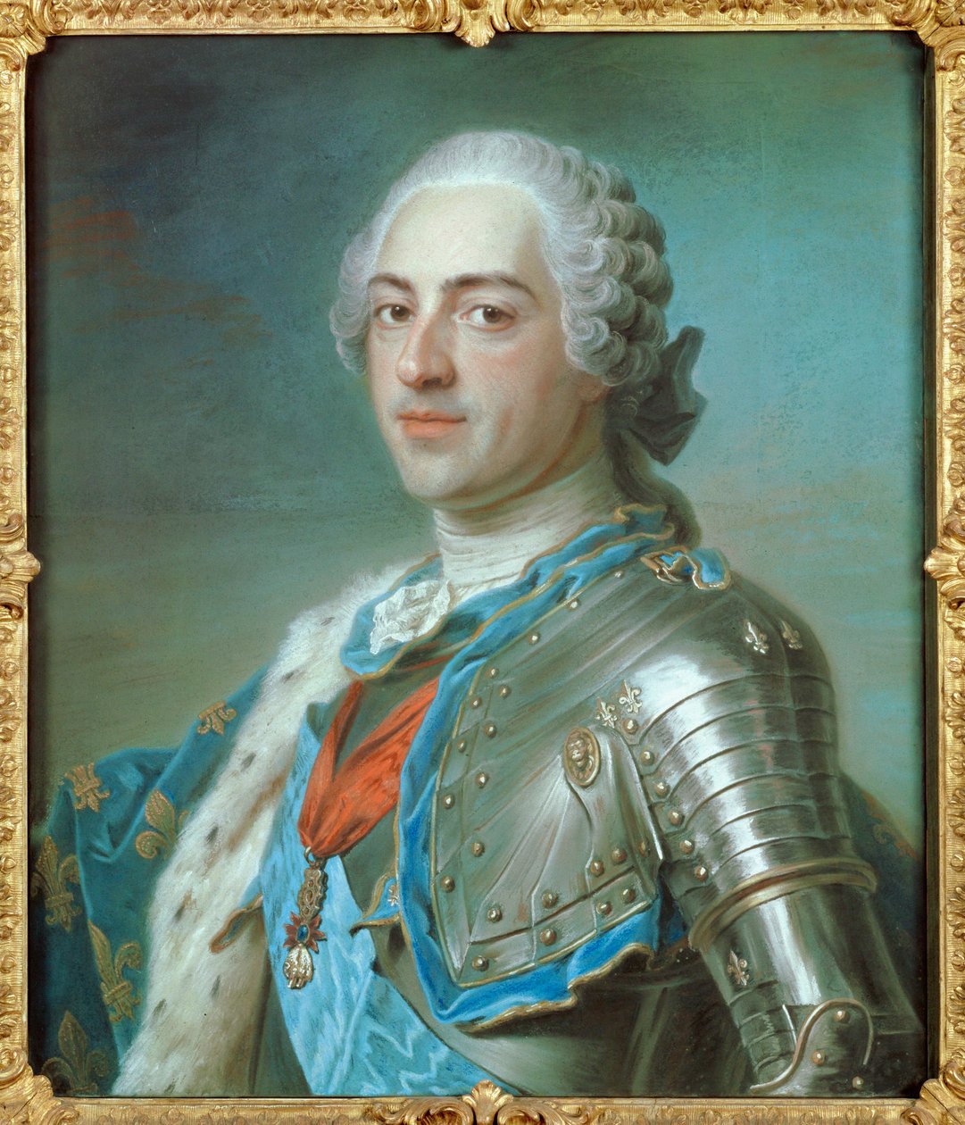 Louis XV ... af Maurice Quentin de La Tour