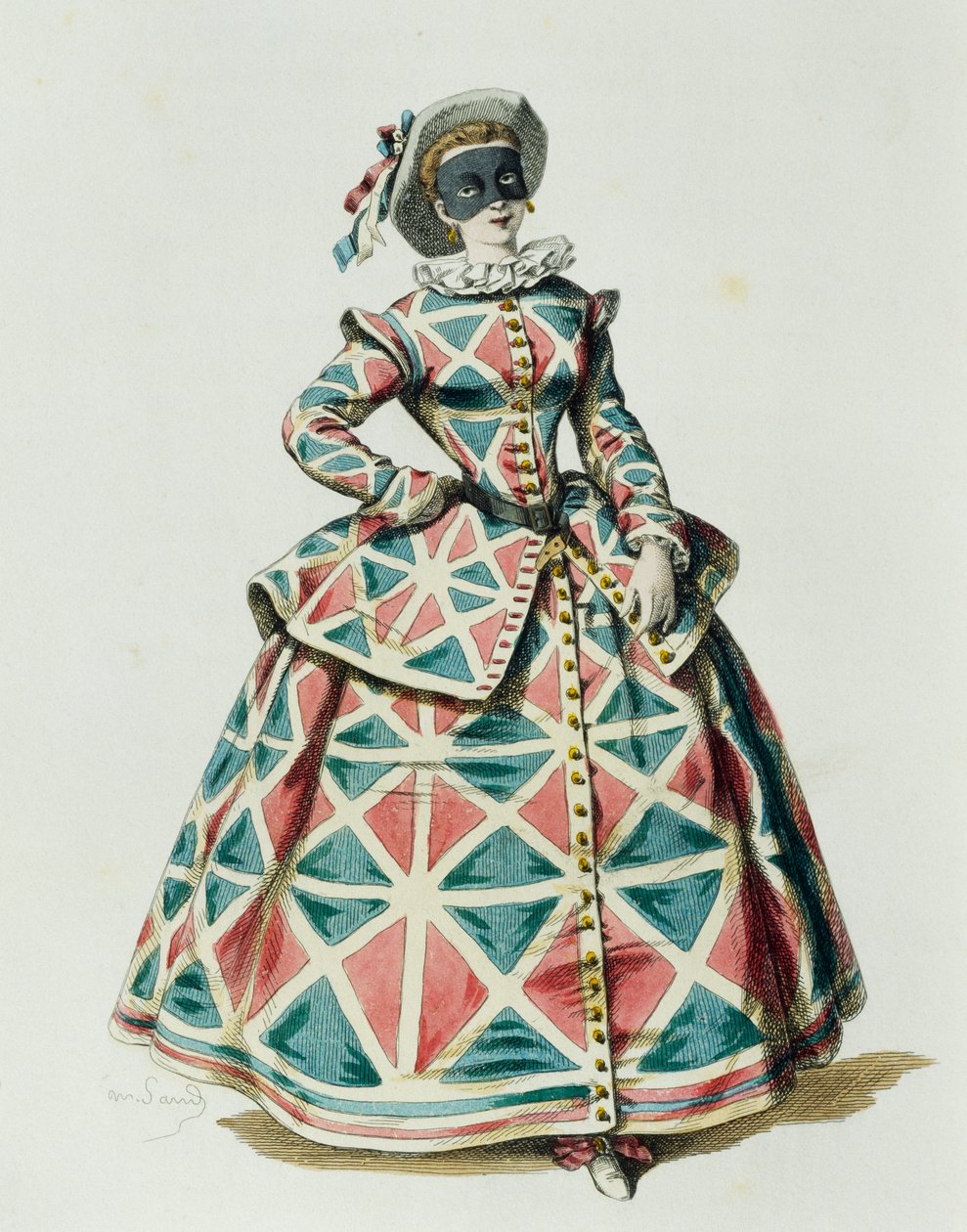 Arlecchina, af Maurice Sand (1823-1889) af Maurice Sand