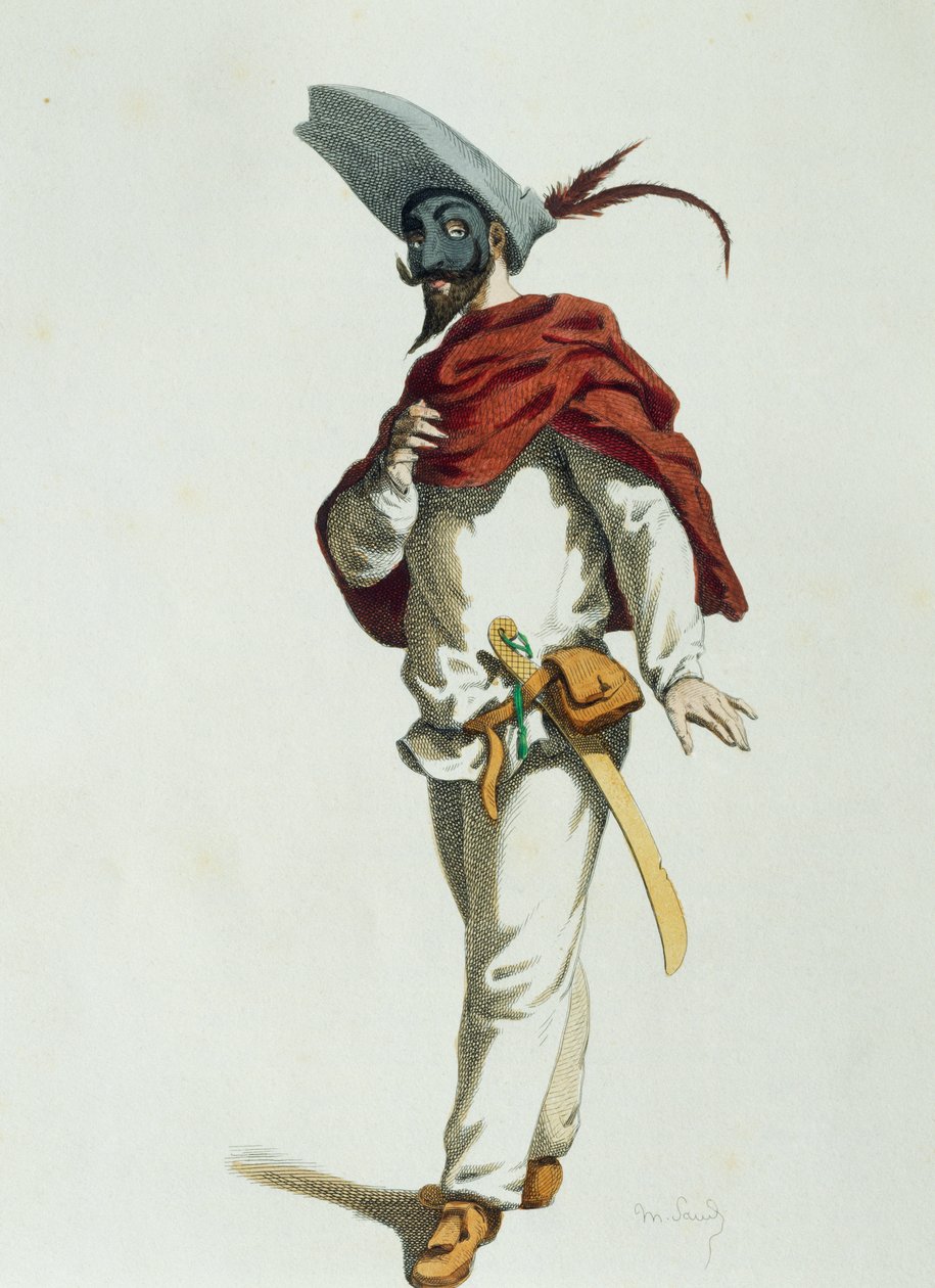 Fritellino i 1580, af Maurice Sand (1823-1889) af Maurice Sand
