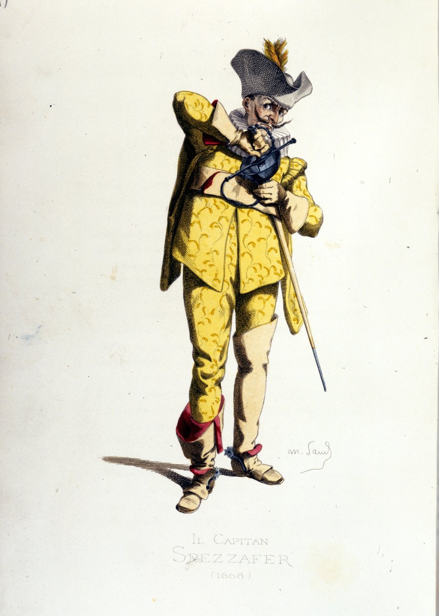 He Capitan Spezzafer (kaptajn Fracasse) af Maurice Sand