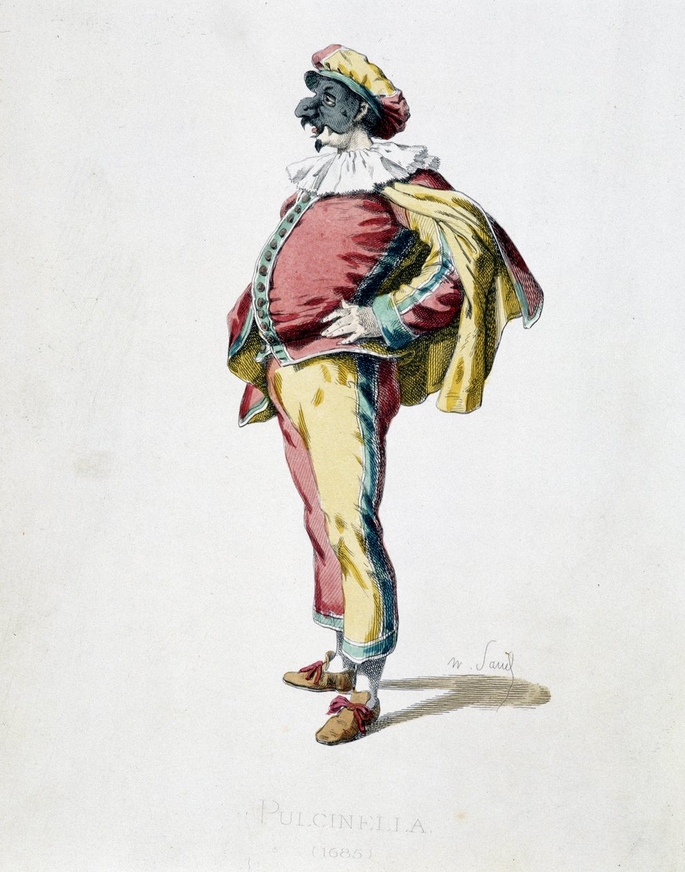 Pulcinella (Polychinelle) af Maurice Sand