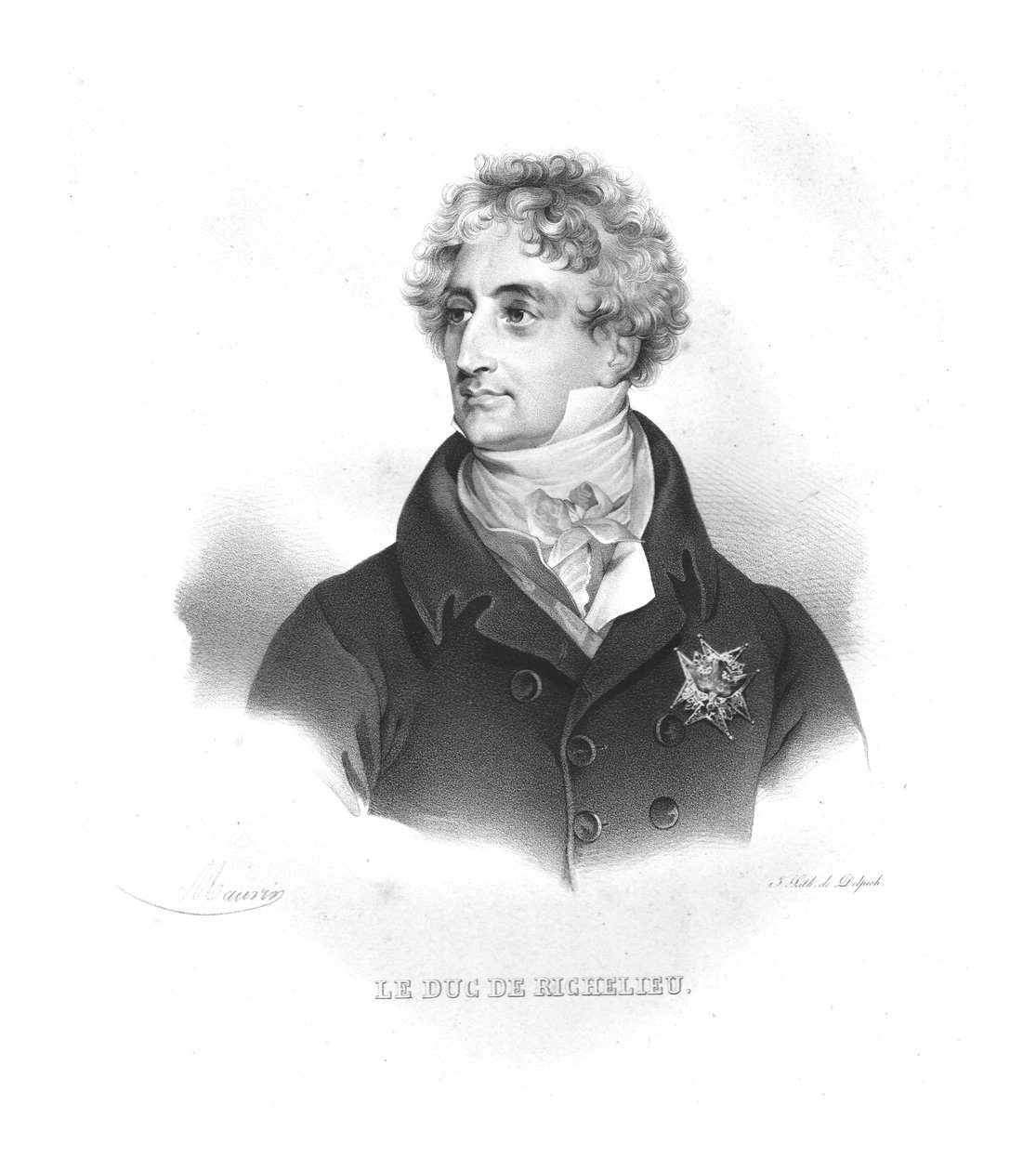 Armand-Emmanuel de Vignerot du Plessis, 1820