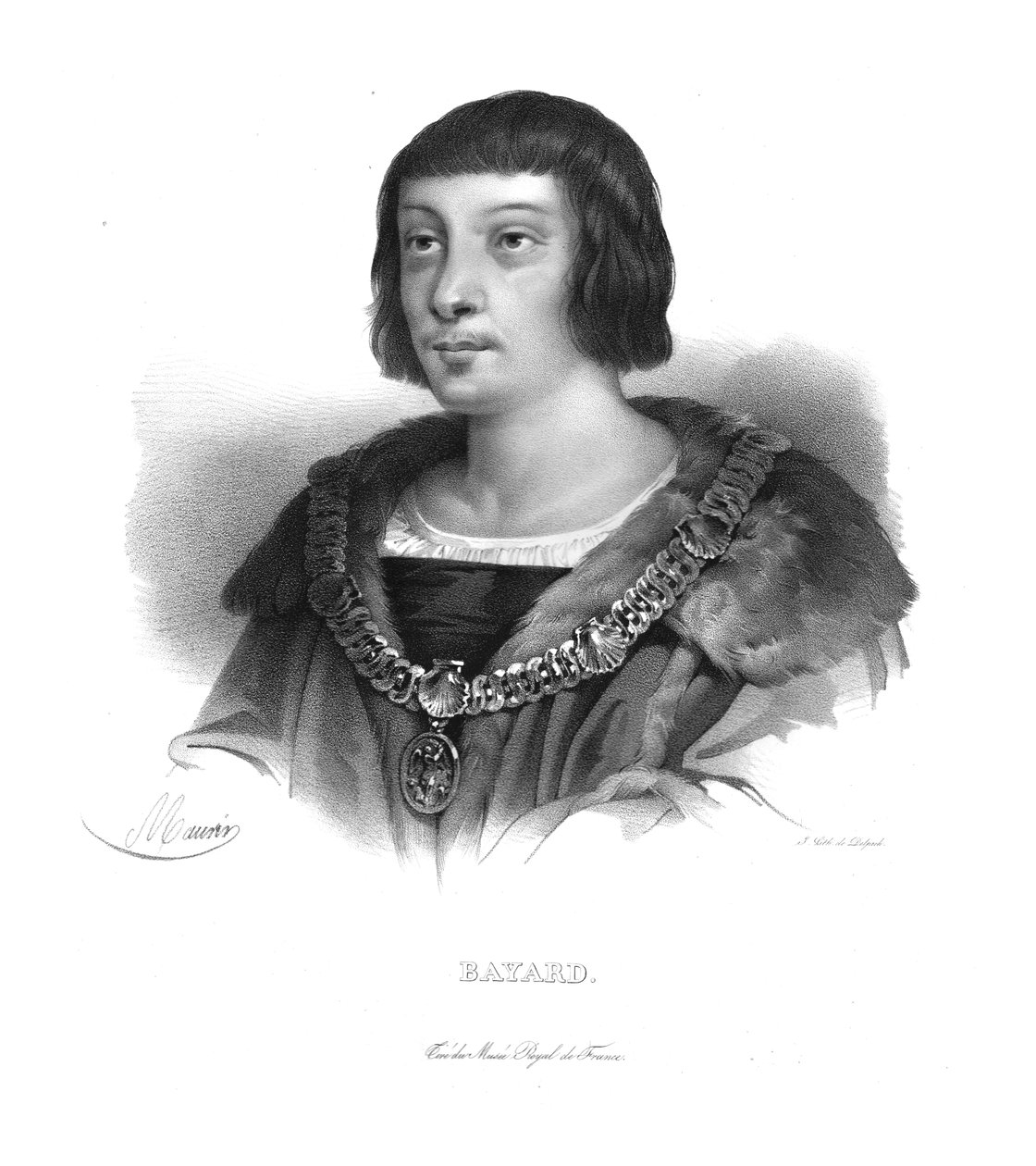 Pierre Terrail fra Bayard, c1820