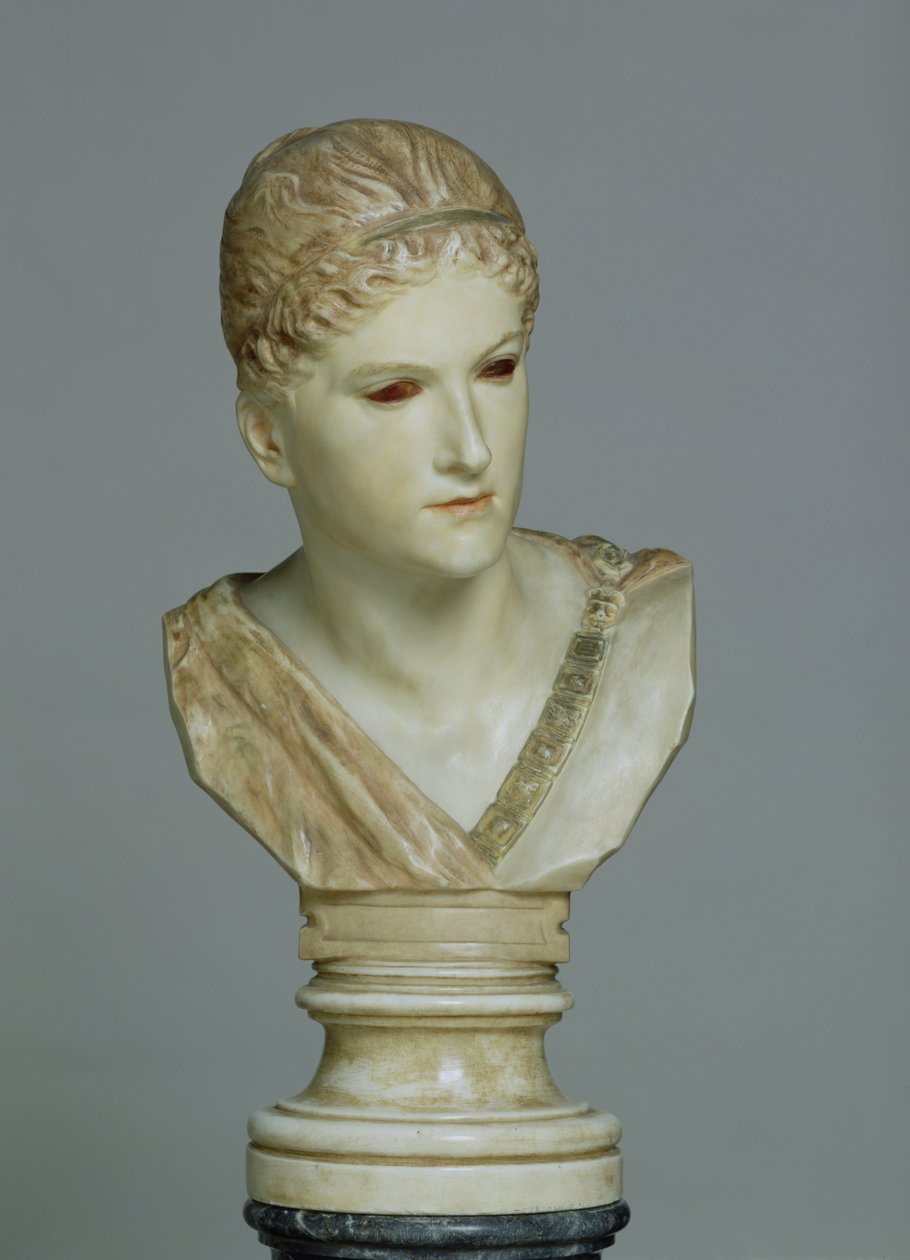 Cassandra, ca. 1895 (marmor) af Max Klinger