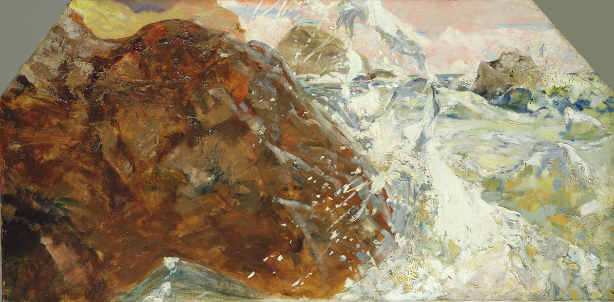 Brændingen, 1884-85 af Max Klinger