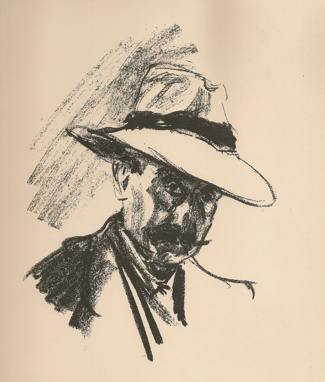 Selvportræt af Max Liebermann af Max Liebermann