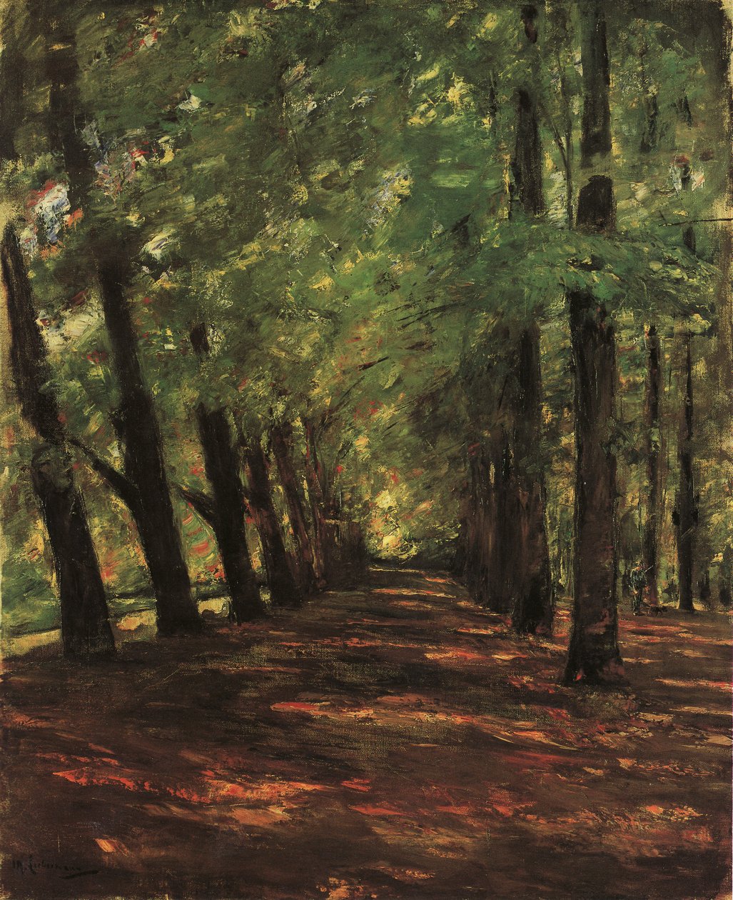 Allee i Overveen af Max Liebermann